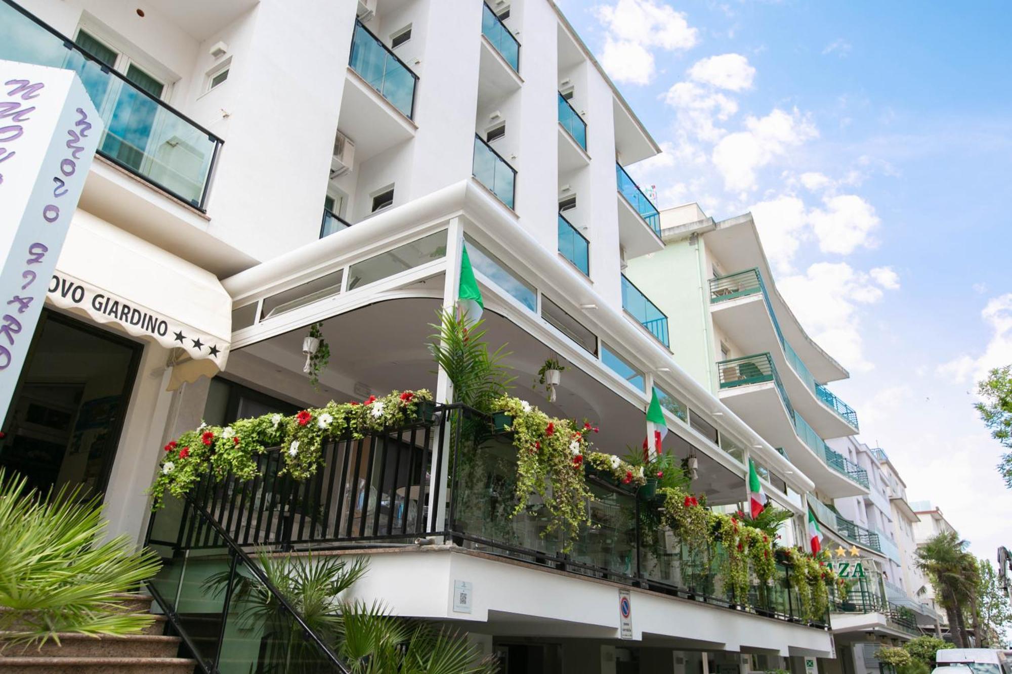 Hotel Nuovo Giardino Rimini Kültér fotó
